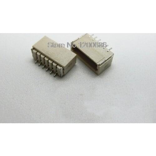 SH 1.0MM 6Pin Sockets Connector Electrical Cam Type SH 1.0 MM Connectors