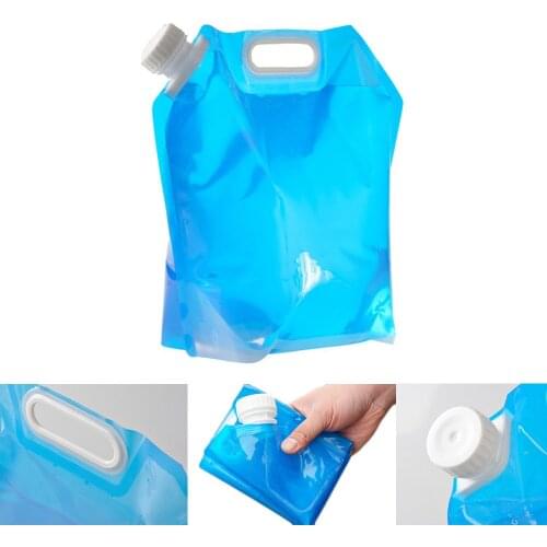 5L/10L Big Capacity Foldable Water Bag Portable Water Container Environment Cleaning Water Tank for Drinking Camping BBQ Outdoor