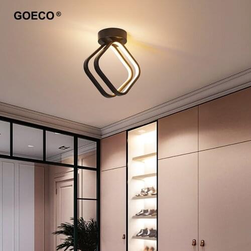 Modern Led Ceiling Lamp Nordic Black Ceiling Light Chandelier For Living Room Bedroom Dining Room Home Decor Lighting Fixture