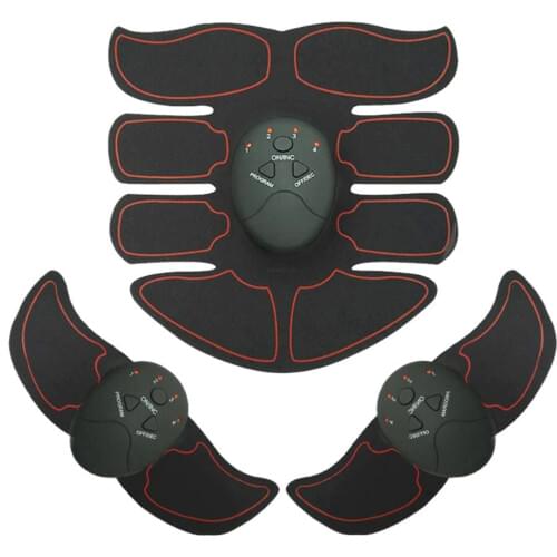 EMS Muscle Stimulator Trainer Smart Fitness Abdominal Training Electric Body Weight Loss Slimming Device