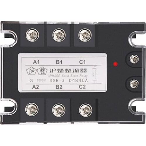 Three-phase solid state relay 60A SSR-3 D4860A JGX-3 032 3860Z MRG-3