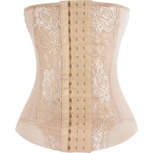 Waist Trainer Body Shaper High Waist Fat Belly Slimming Belt Body Shaping Corset Breathable Mesh Bondage Tight Waistband