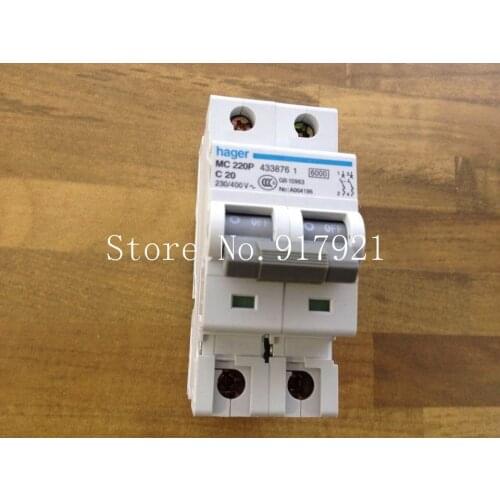 [ZOB] Hagrid MC220P miniature circuit breaker 2P20A --5pcs/lot