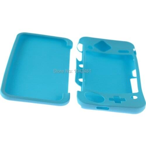 1pcs Soft Silicone Case Cover For New 2DS LL Durable Protective Cover Skin Silicone Gel Rubber Sleeve Case For New 2DS LL/XL