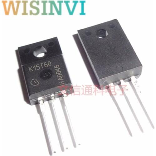 10pcs/lot IKA15N60T K15T60 TO-220F 15A 600V IGBT original