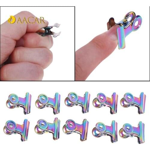 10 Pcs Finger Poly Quick Builder Gel Extension Steel Wrap Tools Nail Pincher Clips Fiber Glass Nails Art Tweezers Nail Tips Clip