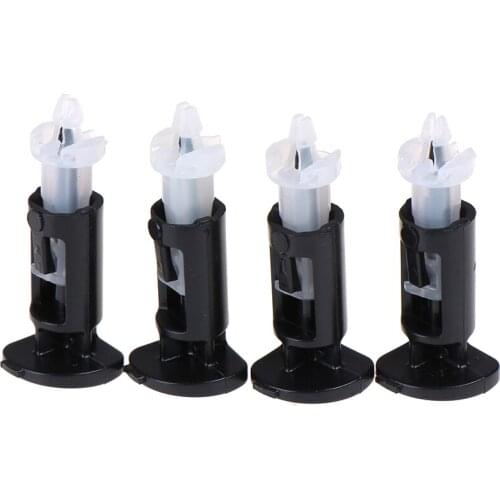 4Pcs 775/1156 Cpu Heatsink Fastener Plastic Push Gesp Cpu Koeler Koelventilator Voor In Tel Cpu Mount Pin Fan voet
