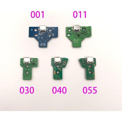 50PCS V4 V5 Micro USB Charging Socket IC Circuit Board For Sony Playstation 4 PS4 Pro JDS-040 Controller Power Charger Board
