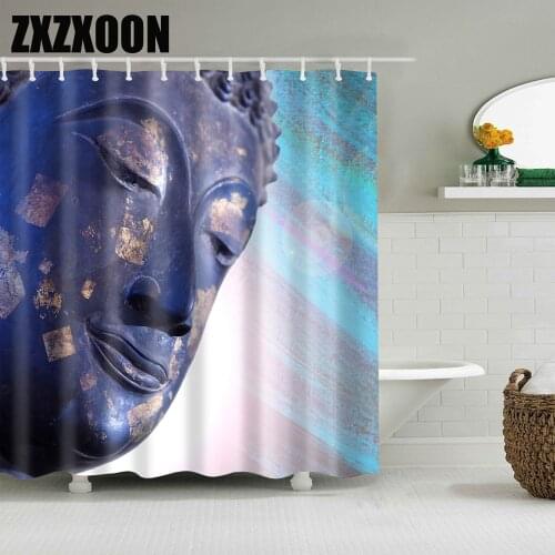 Decorative African Style People Art African Shower Curtain Bathroom Curtain Frabic Waterproof Polyester Bath Curtain with Hooks