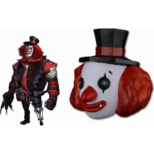 Game Identity V Cosplay Headgear Clown Headgear Mask Halloween Party Cosplay Headgear Mask 2 Styles