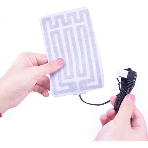 Heating Pad Hand Warmer Heated Insole USB Heating Film Electric Heat Mat