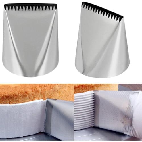 Extra Large Stainless Steel Nozzle Icing Piping Nozzles Cream Cake Decorating Tools Pastry Tips Fondant Cupcake Dessert Baking