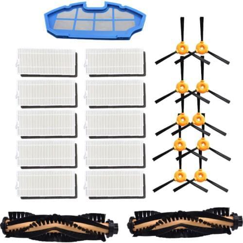Robot Aspirador for Conga excellence Robot Cleaner Parts Side brush HEPA filter kit for recambios conga excellence 990