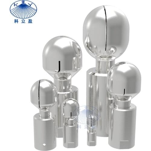 SS316L 100% Self-rinsing Tank Washing Nozzle, CIP Rotary Spray Head With Max Tank Diameter 3M