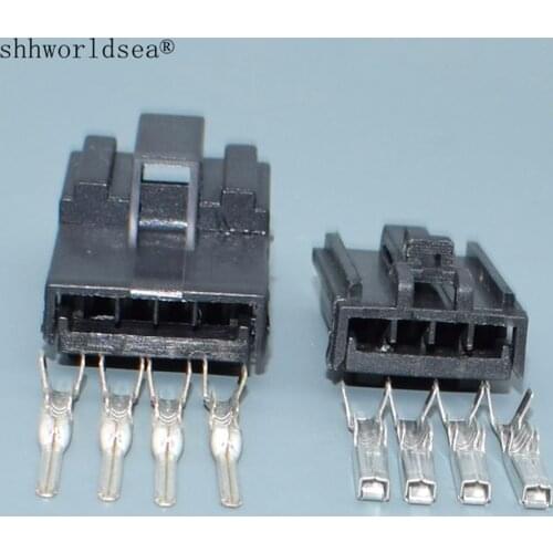 Shhworldsea 2.0mm 4pin 4way male female plastic crimp connectors 7123-8345 7122-8345