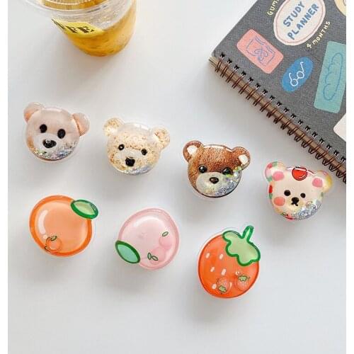 Cartoon Fold Universal Phone Expand Stand Holder for Iphones Samsung Xiaomi Redmi Smartphone Finger Ring Grip Support Bracket