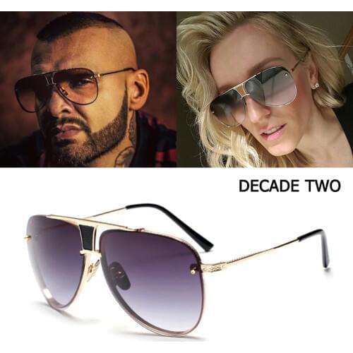 JackJad Fashion 20th Anniversary Edition DECADE TWO Sunglasses Mayweather Vintage Style Brand Design Sun Glasses Oculos De Sol