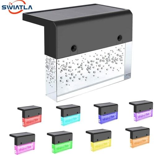 Swiatla Solar Deck Lights Fence Post Lights Outdoor Lighting Garden Decorative - Permanent on All Night for Garden Decoration