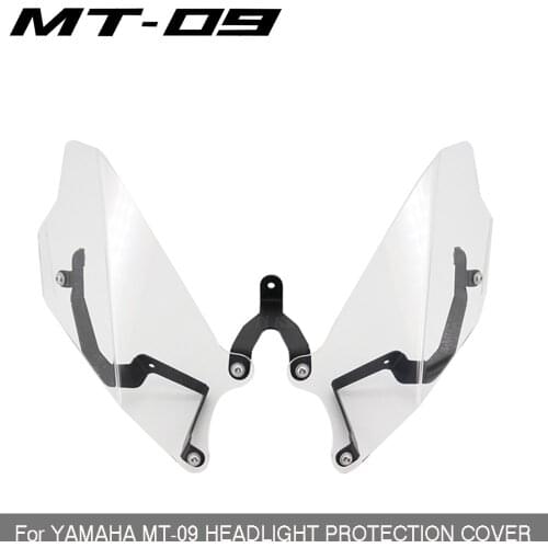 For yamaha MT-09 tracer 2015 2016 2017 mt 09 tracer motorcycle accessories headlamp guard lens screen cover