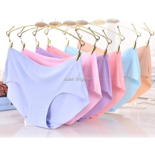XXXL Seamless Panties Women Underwear Comfortable Bikini Ladies Invisible control panties Girls Sexy Lingerie Factory shipping