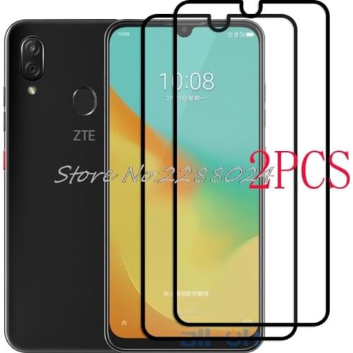 2PCS For ZTE Blade V10 Vita Glass Screen Protector case Full Cover Tempered Glass Protective 9H 2.5D Glass Film ZTE Blade V10