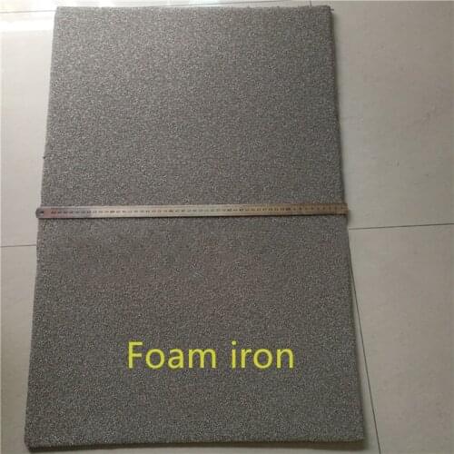 Pure foam iron/Battery electrode material iron foam/High temperature resistant filter sponge iron experimental material