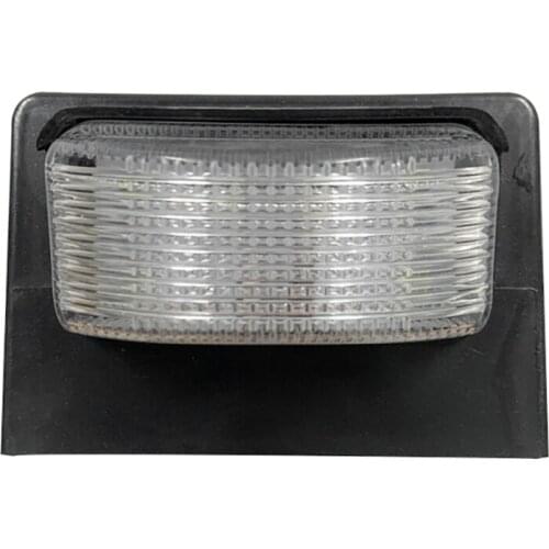 2Pcs 24V LED Number License Plate Light For Car Boats Motorcycle Automotive Aircraft RV Truck Trailer