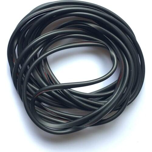 5M U type Car Door Rubber Edging Strip Sealing Anti-rub Anti-collision Strip for Volkswagen Tiguan Passat Bora Skoda Octavi