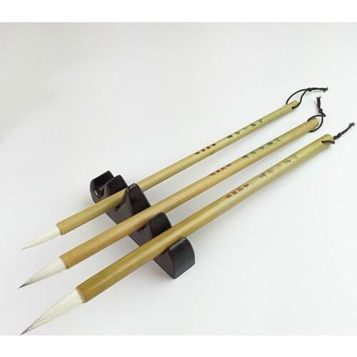 6pcs Chinese Brush Pen Chinese Regular Sctipt Calligraphy Brushes for Beginner Huzhou Multiple Hair Brush Pen Set Tinta China