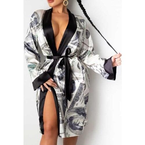 Imcute Women's Satin Robes