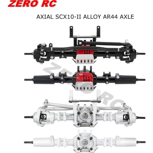 RC 1/10 SCALE ALLOY ASSEMBLED AR44 FRONT REAR AXLES SET For ROCK CRAWLER AXIAL SCX10-II 90046 90047 UMG10 FORD JEEP WRANGLER