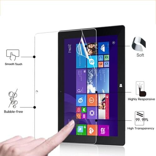 BEST HD Clear Glossy screen protector film For TrekStor SurfTab Wintron 10.1 tablet front screen protective HD lcd films + tools