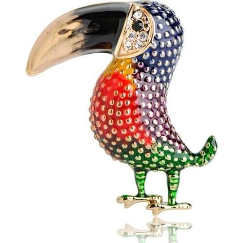 Madrry Bird Brooches For Clothes