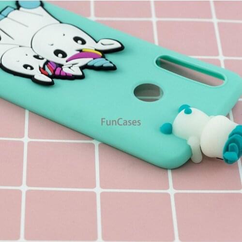 Cute Cartoon 3D Emboss TPU Fundas For Huawei P30 Lite Case Soft Silicone Cover Toys Coque Fundas For Huawei P30 Lite