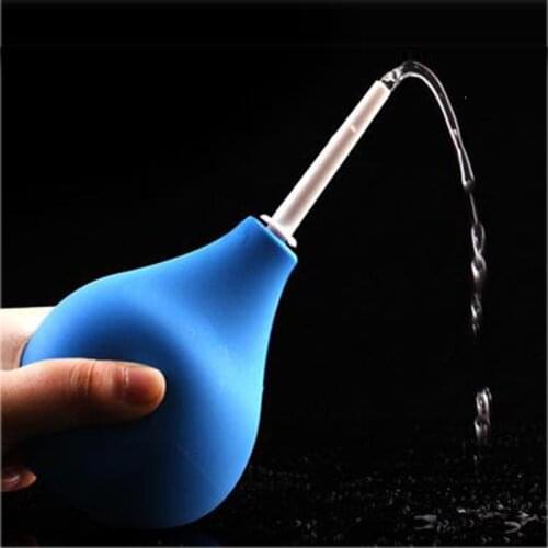 Enema Bulb Douche Nozzle Head Anus Cleansing Vaginal Sexual Anal Douche Enema Anal Bidet Ducha Anal Shower Head Portable Bidet