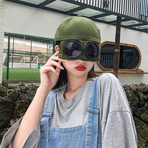 Autumn Neutral Cotton NewFashion Duck Tongue Personality Tide Brand Sunglasses Baseball Cap Couple Sun Shading Men And Women