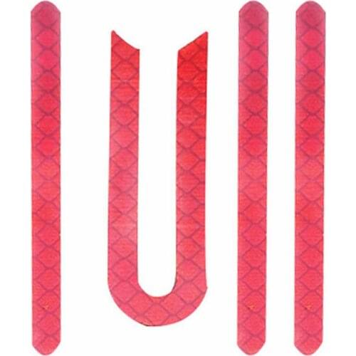 For Millet M365 Pro Special Reflective Strip Front And Rear Wheel U-shaped Reflective Sticker Scooter Stickers Riding Accessorie