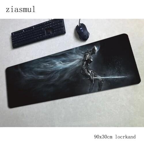 Dark souls mouse pad gamer Kawaii 90x30cm notbook mouse mat gaming mousepad large Natural Rubber pad mouse PC desk padmouse mats