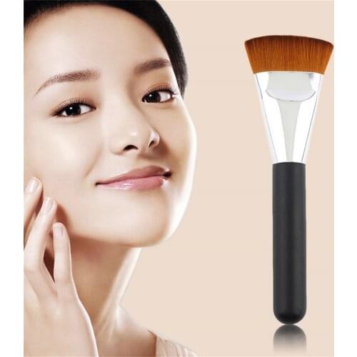 1PCS/set Hot Search 1pcs Professional Cosmetic Pro 163 Flat Contour Brush Big Face Blend Makeup Brush Worldwide Worldwide sale