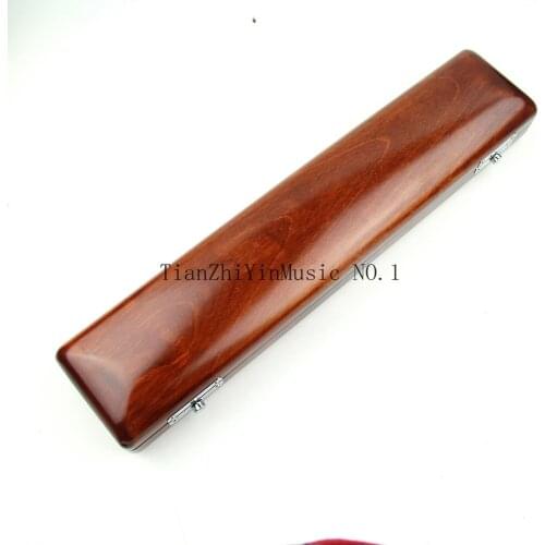 1 pcs Excellent 16 holes wooden flute case beautiful