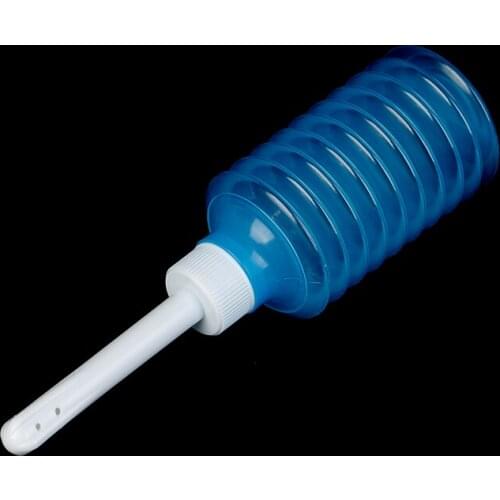 200ML Reusable Vaginal Anal Douche Retractable Wash Anal Cleaning Anus Cleaner