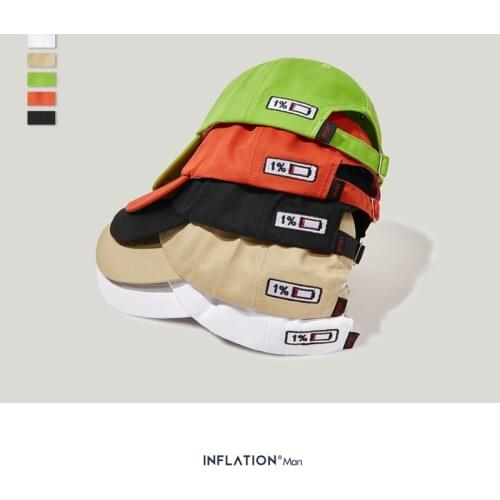 INFLATION 2019 New Arrivals Unisex Caps Adjustable Solid Color Baseball Cap Couple Hat For Men Fashion Casual Boy Hat 164CI2019