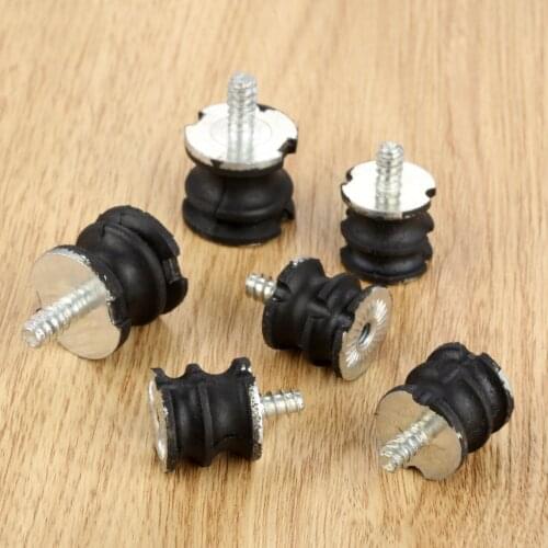 Dophee AV Buffer Fit For Husqvarnaa 61 66 133 136 141 266 268 272 Chainsaw Parts Garden Power Tools 6Pcs/lot