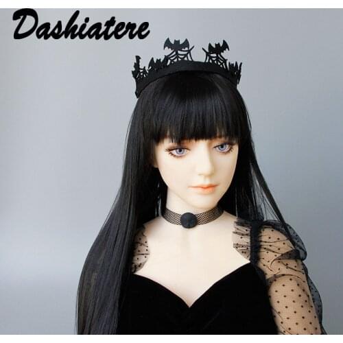 Gothic Devil Party Web Bat Tiara Vampire Halloween Costume Headband Novelty Crown Carnival Headpiece Rave Cosplay Headwear