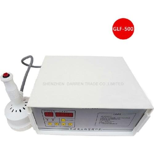 GLF500 aluminum foil sealing machine electromagnetic induction sealing machine Fast work Continuous Induction Sealer