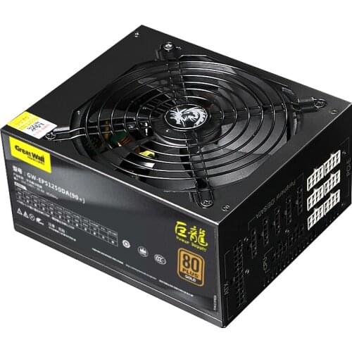 GreatWall GW-EPS1250DA 1250W PSU 80PLUS Gold full module power supply