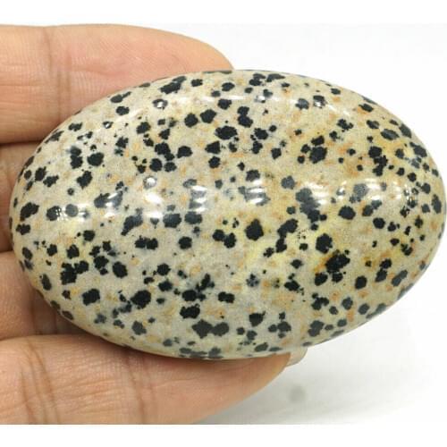 Massage Soap Stone Natural Dalmation Spot Jasper Energy Stone SPA Quartz Mineral Basalt Therapy Pain Relief Health Care Tool