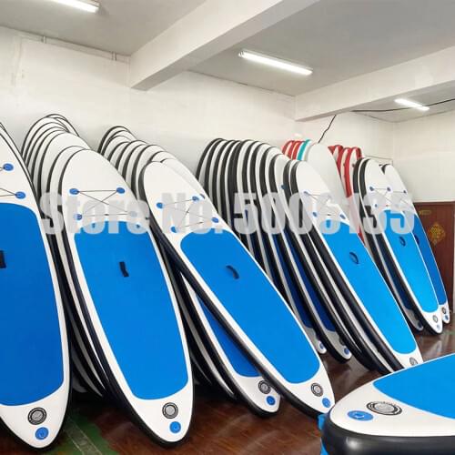 305*76*15cm Big Discount Inflatable Stand Up Paddle Board Surfboard SUP Board With Adjustable Paddle