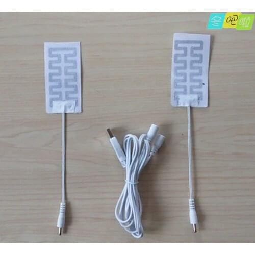 NEW 1SET 3.7V ~ 5V USB gloves fever tablets / small heaters 5 * 9CM 40 degree