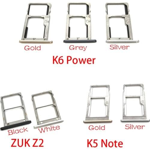 New SIM Card Tray Slot Holder For Lenovo ZUK Z2 / K5 Note / K6 Power Replacement Part